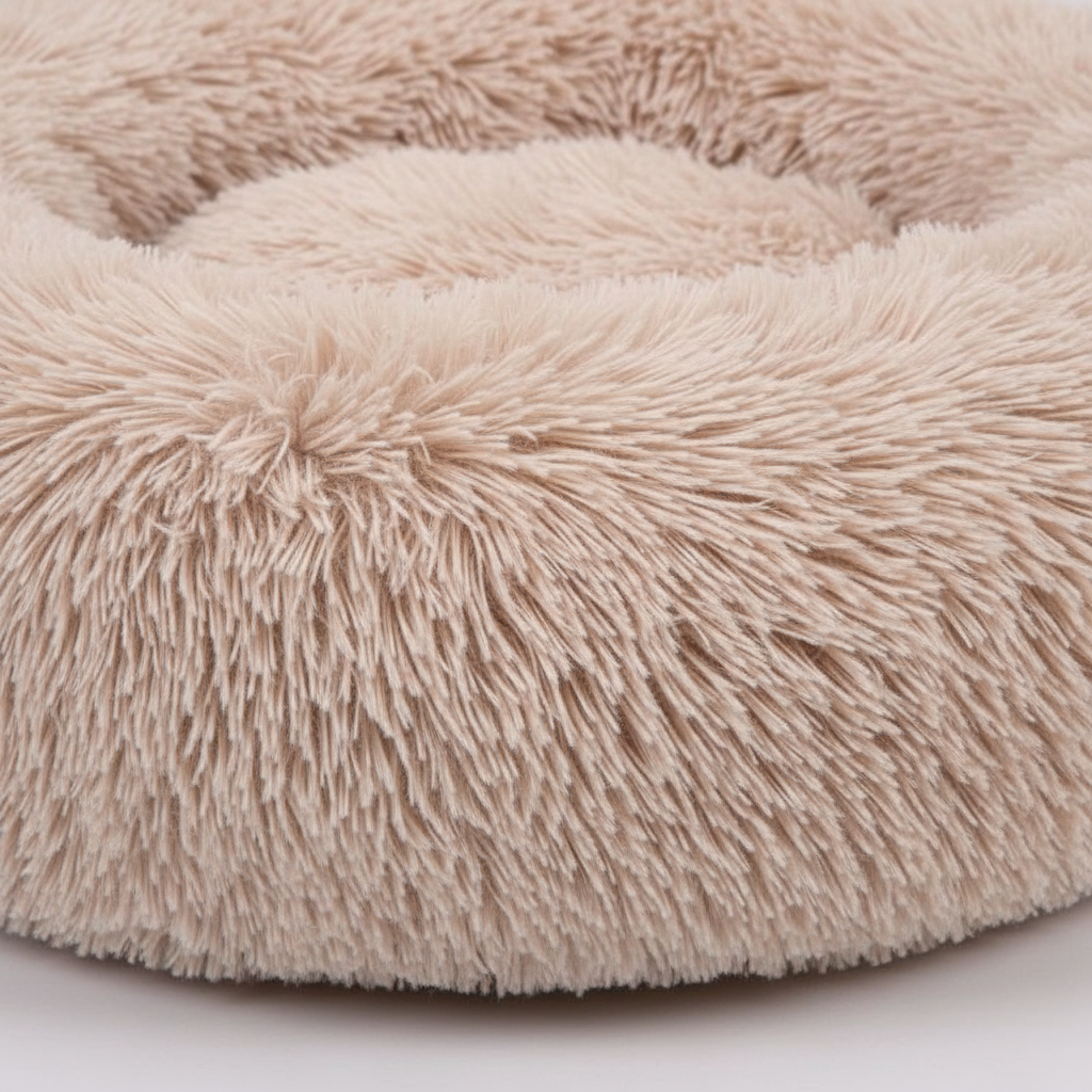 Detalje af fluffy tekstur